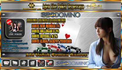 Sbodomino - Agen Live Poker Online Indonesia Terpercaya