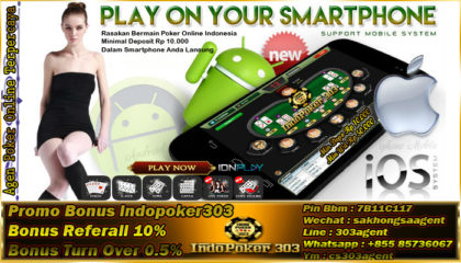 Trik Bermain Poker Online Dari Smartphone Android